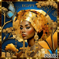 🕌A beautiful Egyptian woman🕌 - GIF animé gratuit