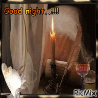 Good night!! GIF animado