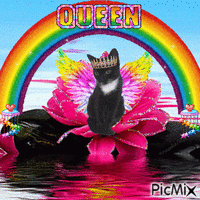 Queen Miu Miu animerad GIF
