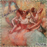 Ballerines d' Edgar Degas