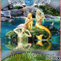 may mermaids GIF animé
