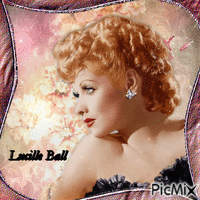 Retrato de Lucille Ball - Бесплатный анимированный гифка