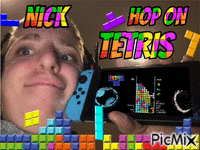 Hop on Tetris - GIF เคลื่อนไหวฟรี