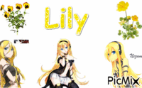 Lily анимиран GIF