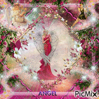 Beauté angélique - GIF animé gratuit