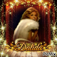 Dalida - GIF animé gratuit