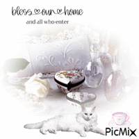 Bless Our Home And All Who Enter 动画 GIF