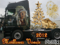 2012 camion анимирани ГИФ