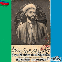 Şeyx Məhəmməd Xiyabani - Бесплатный анимированный гифка