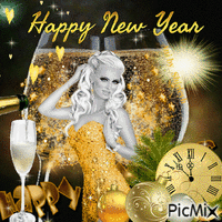☆☆HAPPY NEW YEAR ☆☆ Animiertes GIF