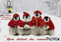Bientôt l'hiver - Darmowy animowany GIF