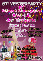 Silvesterparty 2015 mit Miss-Lily - Бесплатни анимирани ГИФ