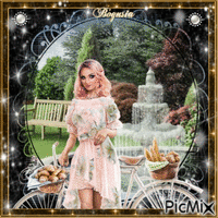 Relax in the park Gif Animado