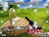 BENVENUTO LUGLIO animovaný GIF