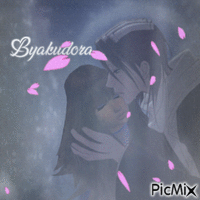💙🌸 Byakudora 🌸💙 - Nemokamas animacinis gif