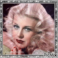 GINGER ROGERS 动画 GIF