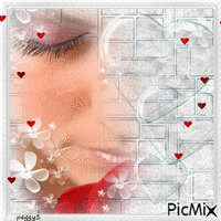 love hearts анимиран GIF