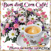Bom dia!Com Café! - GIF เคลื่อนไหวฟรี