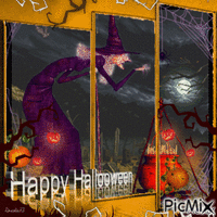 Grazie Rosalia, Happy Halloween! - Бесплатный анимированный гифка