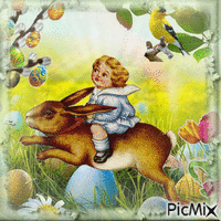 Ostern paques easter animovaný GIF