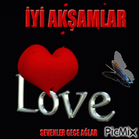 Sevenler Gece Ağlar - Бесплатный анимированный гифка