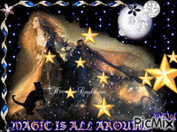 MAGIC IS ALL AROUND - Бесплатный анимированный гифка
