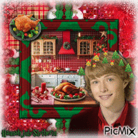 {{♦Sterling Knight and Christmas in the Kitchen♦}} - Gratis animerad GIF