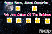 , We Are Colors Of The Rainbow - Gratis animerad GIF