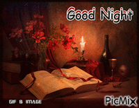 Good Night - Bezmaksas animēts GIF