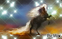 caballo - Gratis animerad GIF