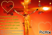 Jesus abençoe - Animovaný GIF zadarmo