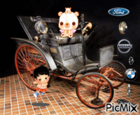 concour de voiture - Free animated GIF