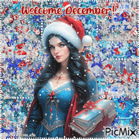 Welcome December! GIF animé