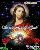 Sacro cuore di Gesù - Бесплатный анимированный гифка