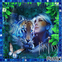 Blue Jungle Fantasy