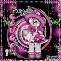 coucou Faye κινούμενο GIF