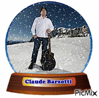 boule à neige Barzotti - GIF animé gratuit