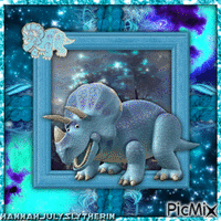 ♦Trixie the Triceratops♦ animovaný GIF