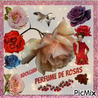 PERFUME DE ROSAS - GIF animé gratuit