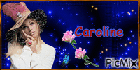 Caroline - GIF animado gratis