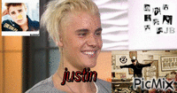 Justin анимированный гифка