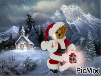 Ourson Noel - Ücretsiz animasyonlu GIF