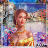 Mulher em Veneza