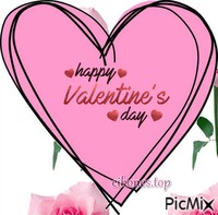 Happy Valentines Day animovaný GIF