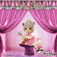 petite princesse devenue reine des chatsreine - Nemokamas animacinis gif