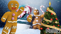 gingerbread town - Δωρεάν κινούμενο GIF