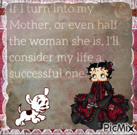 betty boop quote animowany gif