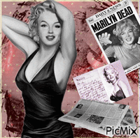 Marilyn - Kostenlose animierte GIFs