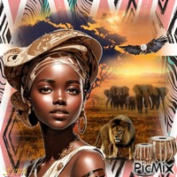 Africa animuotas GIF