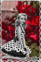 Rouge blanc et noir - 無料のアニメーション GIF